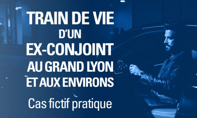 Cas pratique fictif – Évaluation du train de vie réel d’un ex-conjoint après une séparation à Lyon